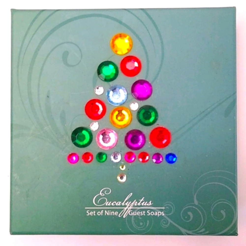 Eucalyptus Set of Nine Guest Soaps, NIB